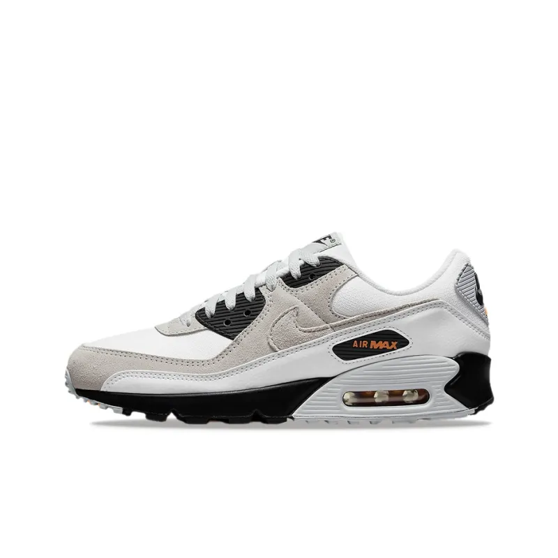 Nike Air Max 90 White Black Hot Curry-0