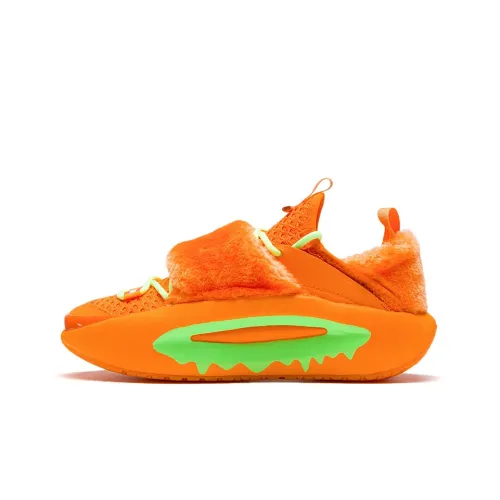 LiNing Cloud Travel Lite Anti Slip And Wear Resistant Lightweight Low Top Sports Casual Shoes Women's Ice Orange