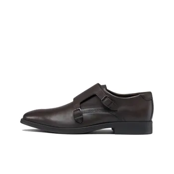 Ecco Ink Book Dress Shoes Men's Cocoa Brown