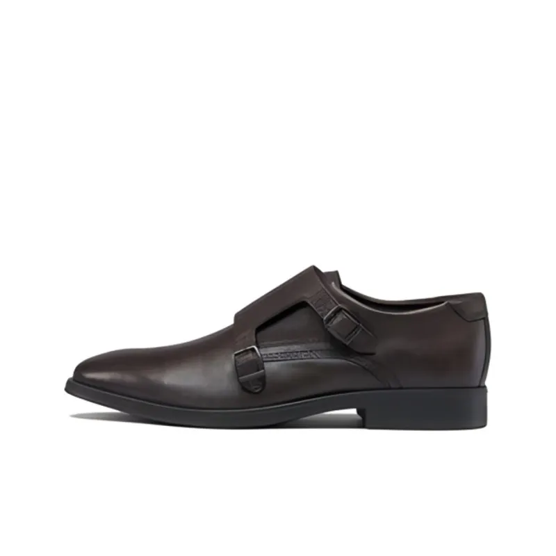 Ecco Ink Book Dress Shoes Men's Cocoa Brown-0