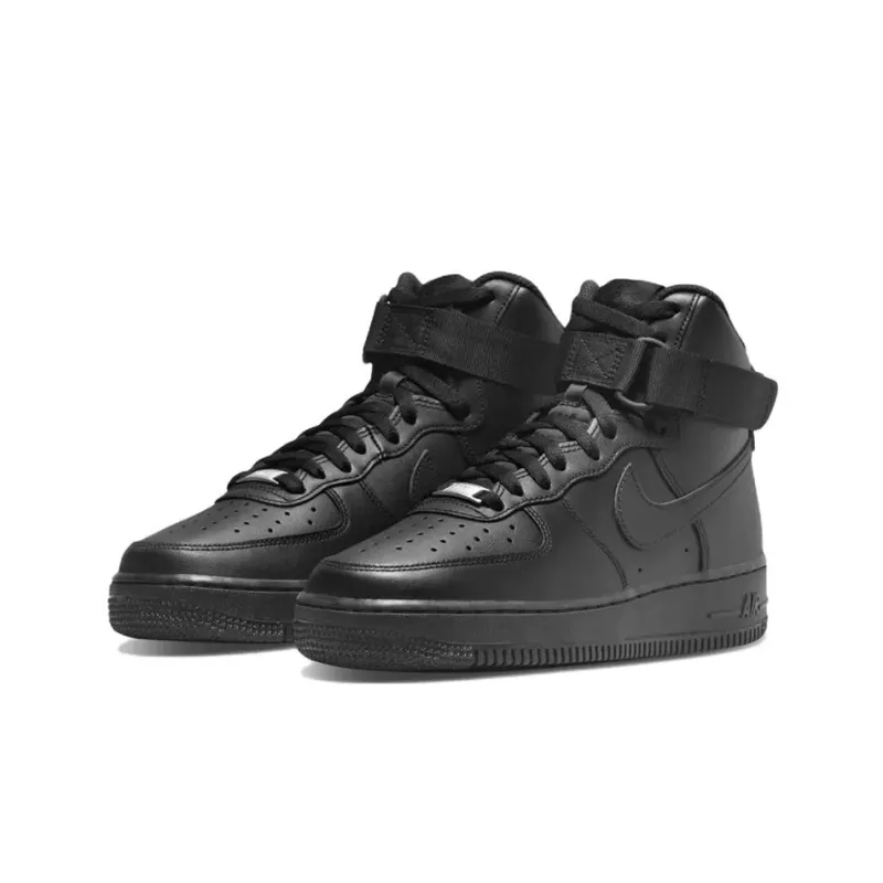 Nike Air Force 1 High Triple Black Women's-2