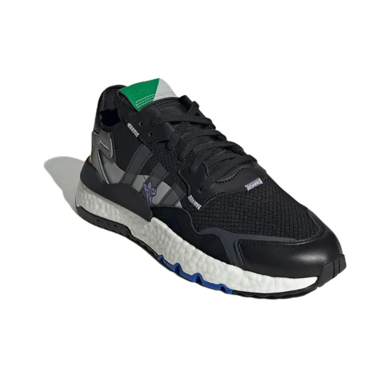 Adidas Originals Nite Jogger 'Black Grey Orange Green'-2