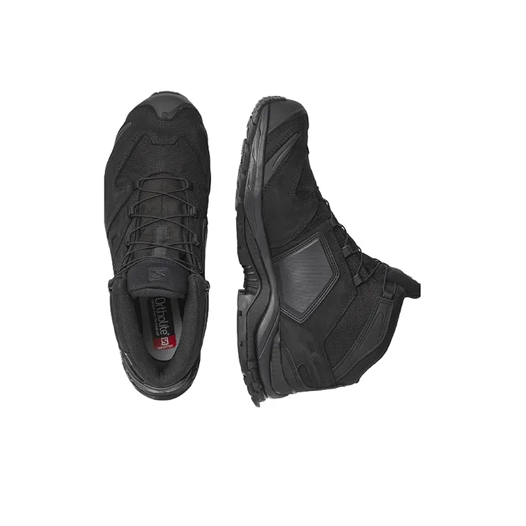 SALOMON XA FORCES Mid Gore Tex En Wear Resistant Mid Top Hiking Trekking Shoes Unisex Black-3