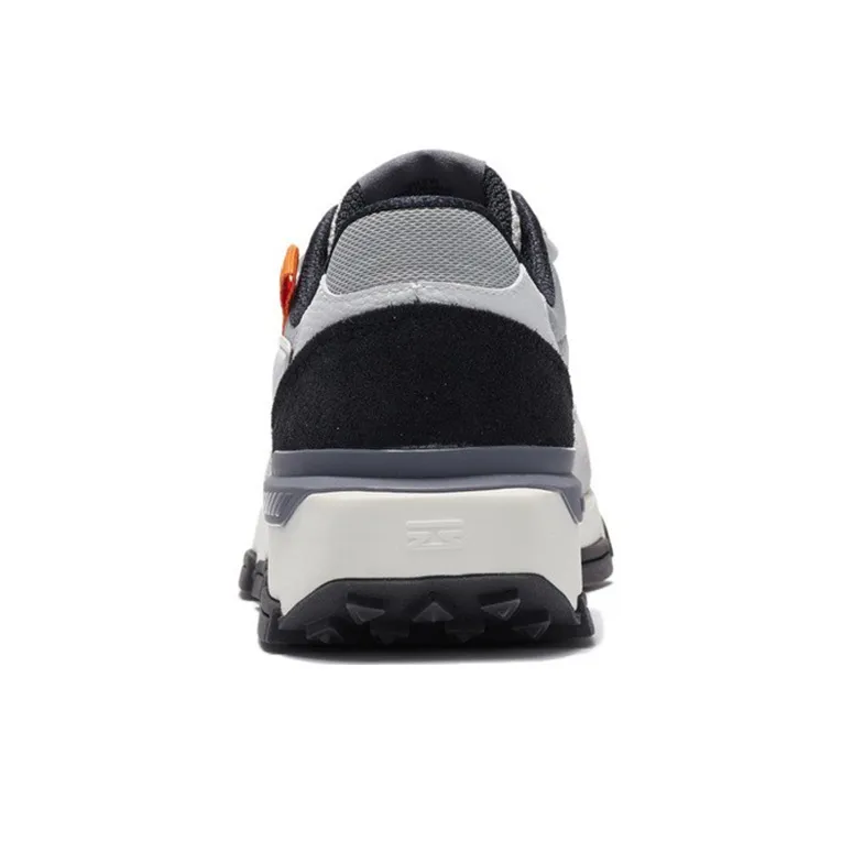 LiNing Cushioning Low-Top Sports Casual Shoes Men's Gray White-5