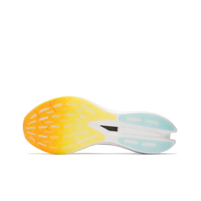 LiNing Feidian 2 Elite Chiffon Anti-Slip And Wear-Resistant Lightweight Low-Top Running Shoes White Blue Orange-6
