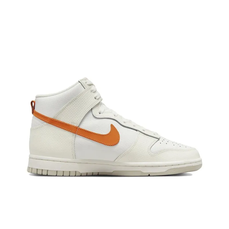 Nike Dunk High White Magma Orange Women's-1