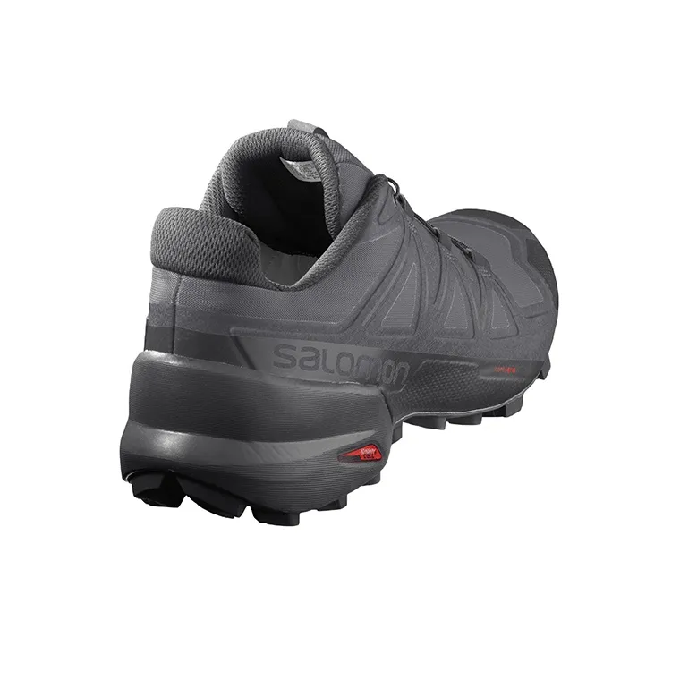 SALOMON Speedcross 5 Abrasion Resistant Low Top Running Shoes Men's Black-2