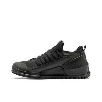 Ecco Walking Collection Cushioned Slip Resistant Abrasion Resistant Low Top Casual Shoes Women's Black