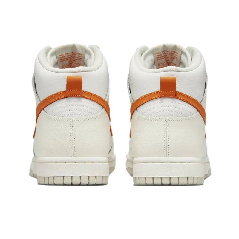 Nike Dunk High White Magma Orange Women's-4