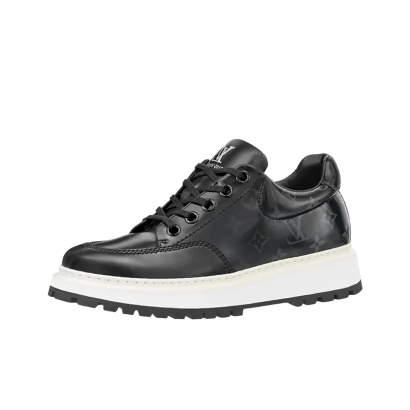 LOUIS VUITTON Abbesses Derbies Sneakers 'Black'-0