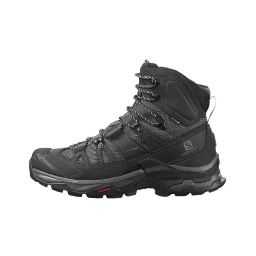 SALOMON Gore-Tex Hiking / Trekking Shoes Unisex High-Top Black