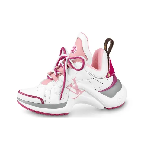 LOUIS VUITTON Archlight 1.0 Casual Shoes Women's Low-Top White/Pink