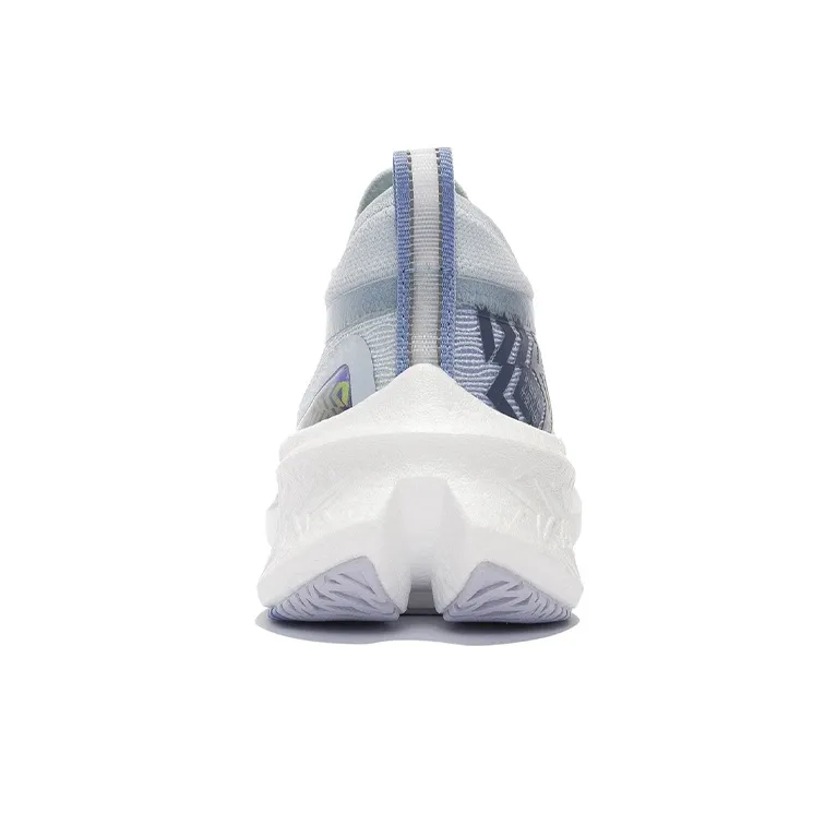LiNing Feidian Discovery Cushioning, Slip Resistant, And Abrasion Resistant Low Top Running Shoes Men's White Blue-5