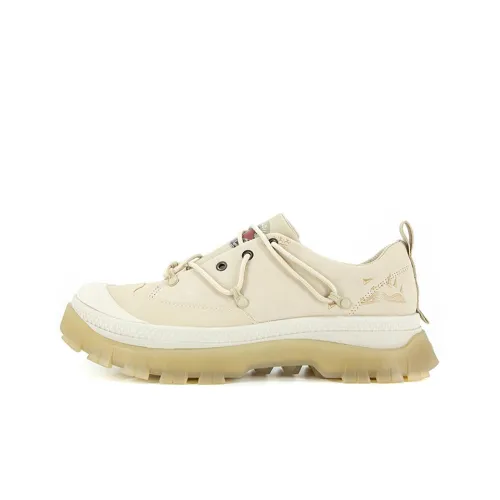 Palladium Pampa Casual Shoes Unisex Low-Top Desert Yellow