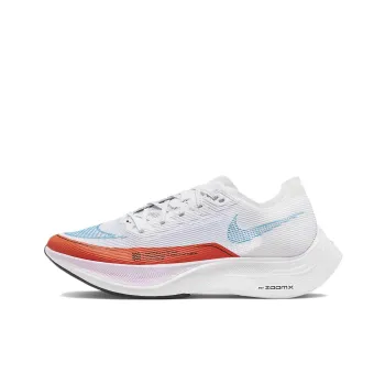 Nike ZoomX Vaporfly Next% 2 White Laser Blue Rush Orange Women's