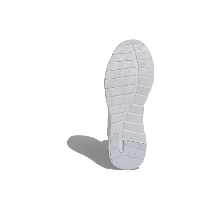 Adidas Adiscend Wear-Resistant Low-Top Running Shoes Men's White Black-5