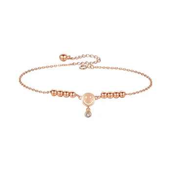 CHIEMOT 925 Sterling Silver Anklets Women's