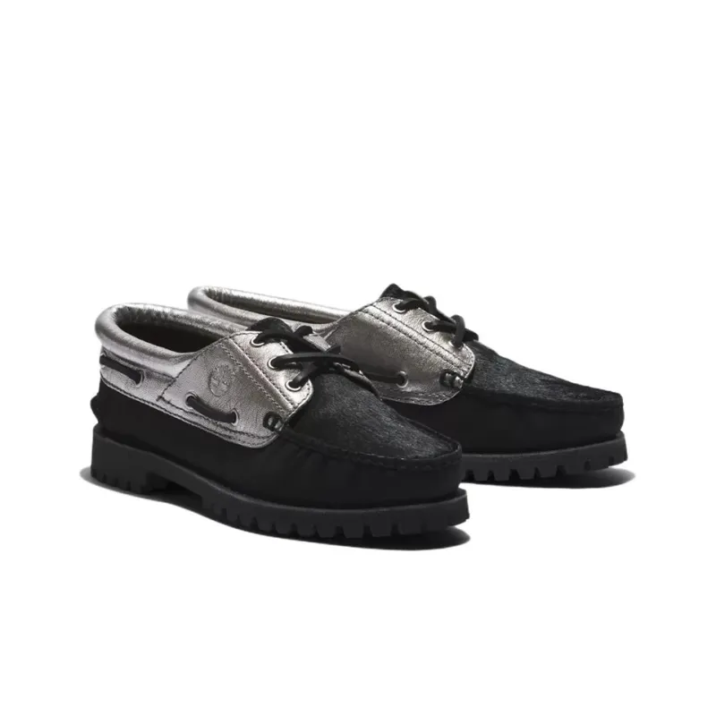 Timberland Noreen Casual Shoes Women's Low Top Black/Silver-2