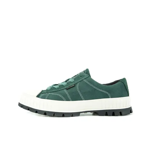 Palladium Casual Shoes Unisex Low-Top Floral Green