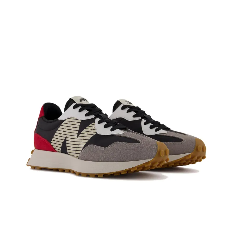 New Balance 327 White Black-2