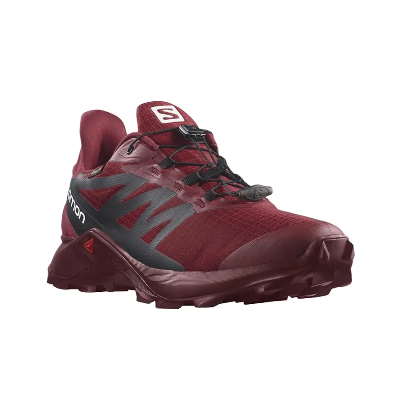 SALOMON Supercross 3 Running Shoes Men Low-Top Black/Red-1