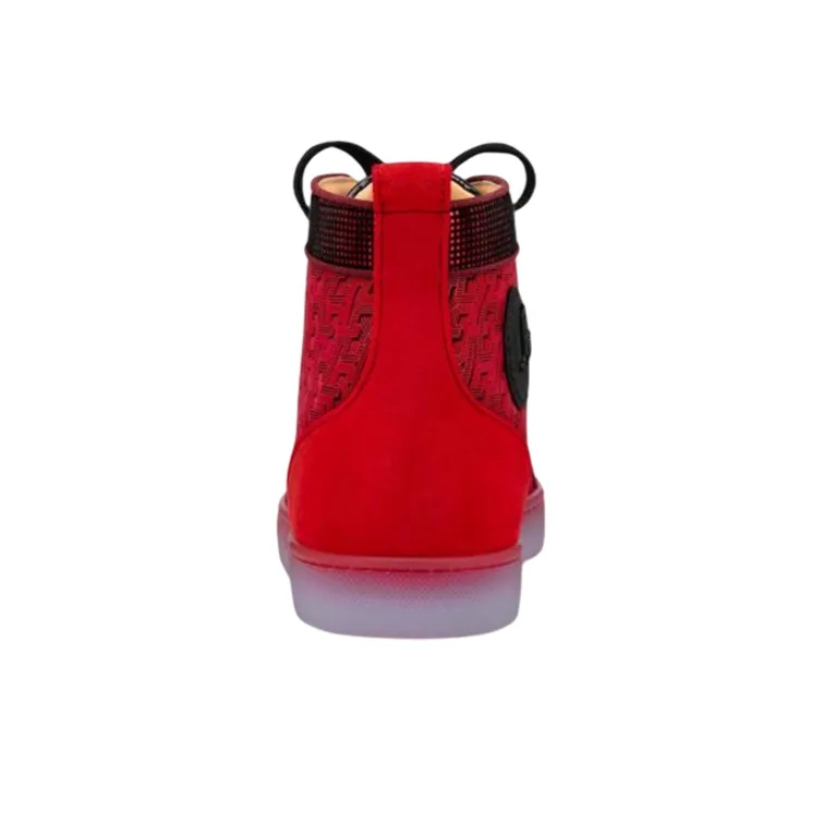 CL LUBOTING Louis Orlato Stylish Skateboarding Shoes Men's Red-4