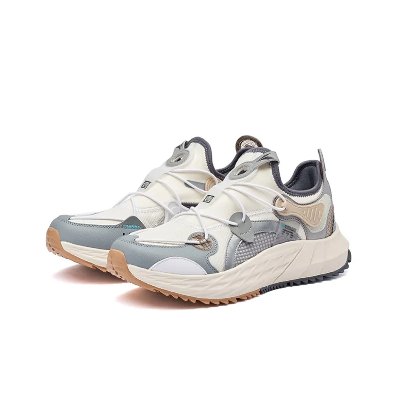 361° Running Shoes Men Low Top Sago/Gray/361 Degrees White-2