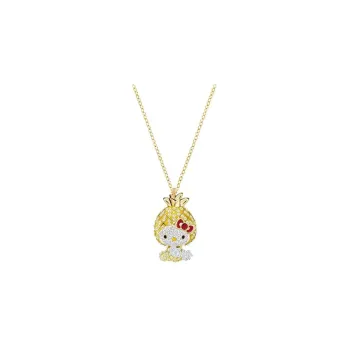 Swarovski Brass Necklaces Women's Gold Plated