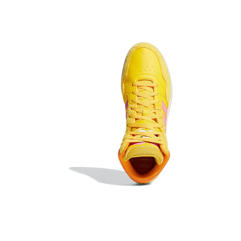 Adidas Neo Hoops 3.0 Mid X Sesame Street 'Yellow Orange Pink'-4