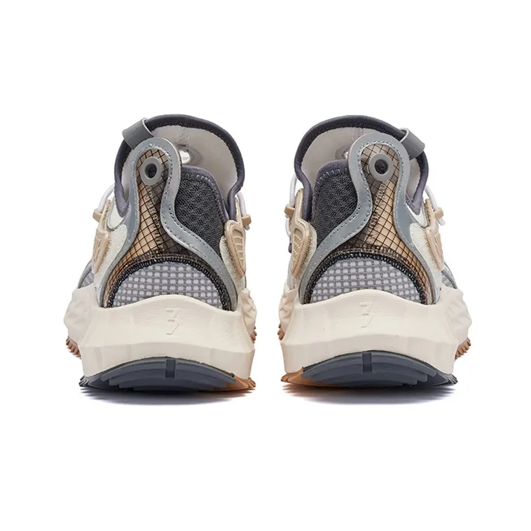 361° Running Shoes Men Low Top Sago/Gray/361 Degrees White-3