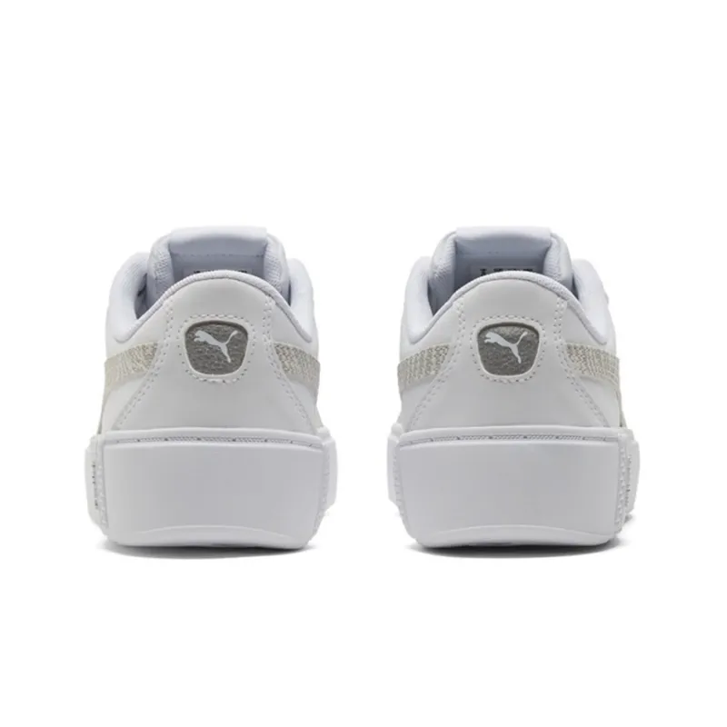 PUMA Skate Shoes 'White Gray' Women's-4