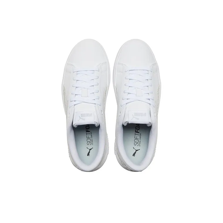 PUMA Skate Shoes 'White Gray' Women's-3