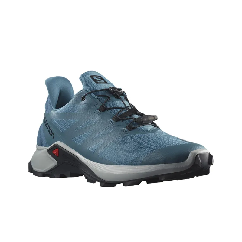 SALOMON Supercross 3 Wear-Resistant Low-Top Running Shoes Men's Blue-1