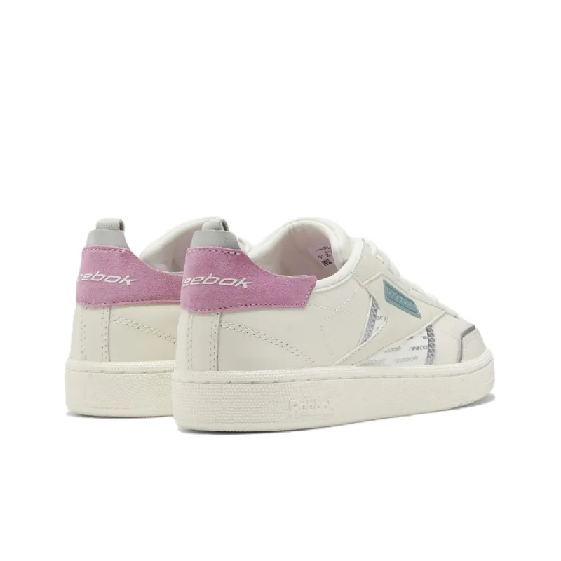 Reebok Women's Club C Ree Dux 'Chalk Green Jasmine Pink' Women's-3