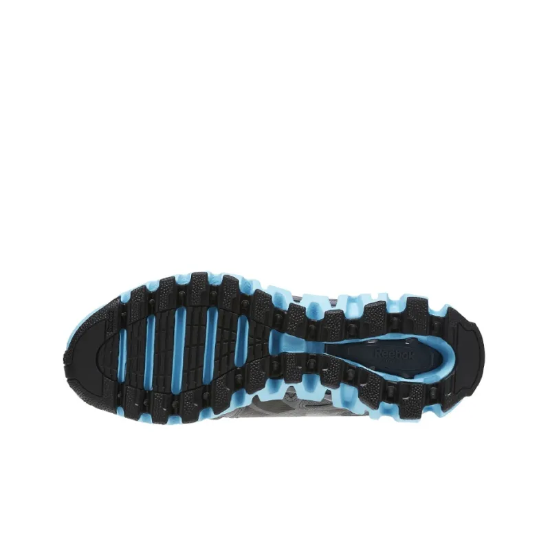 Reebok Zig Wild TR 2 Wear-Resistant Low-Top Running Shoes Women's Gray Blue-4