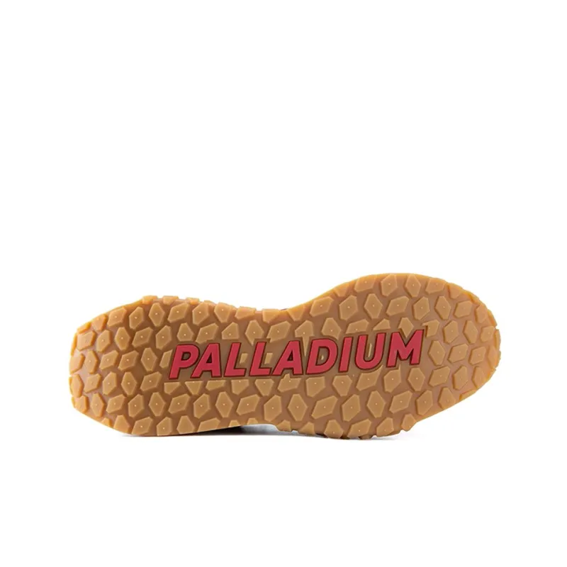 Palladium Troop Runner Anti Slip And Wear Resistant Breathable Low Top Casual Shoes Unisex Star White-4