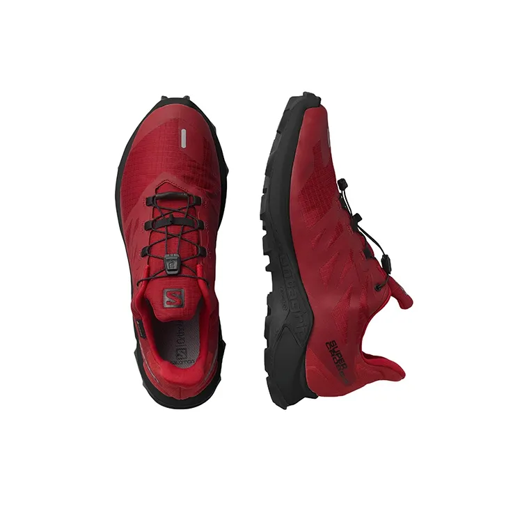 SALOMON Supercross 3 Running Shoes Men Low-Top Red-2