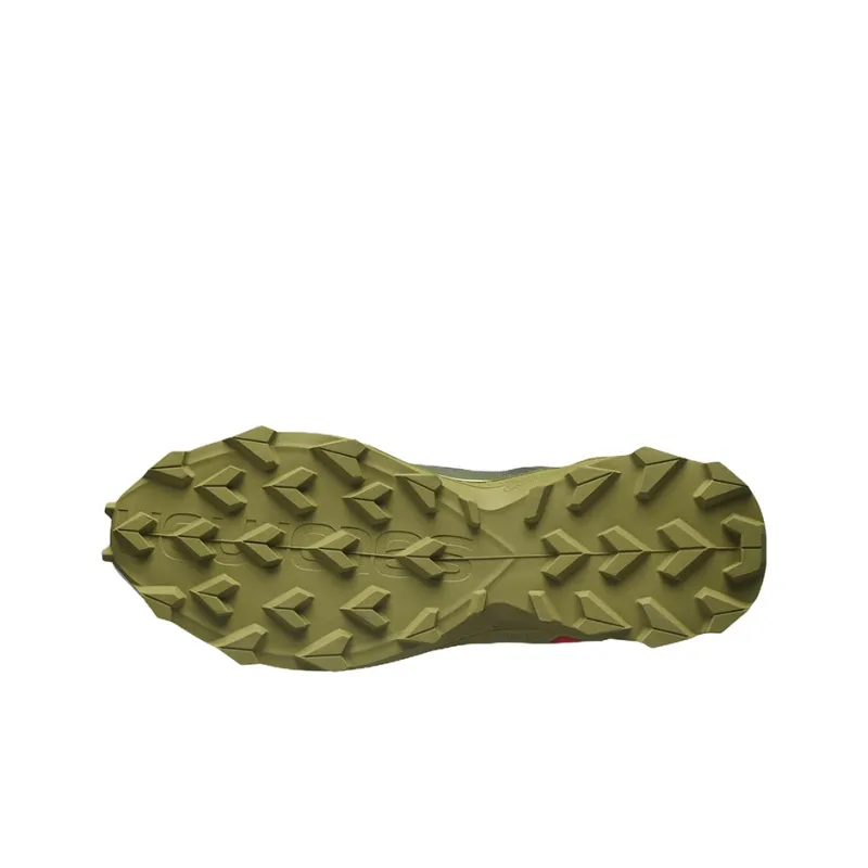 SALOMON Alphacross 3 Running Shoes Men Low-Top Olive Green-4