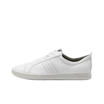 Ecco Colin 2.0 Low Top Casual Skateboard Shoes Men's White