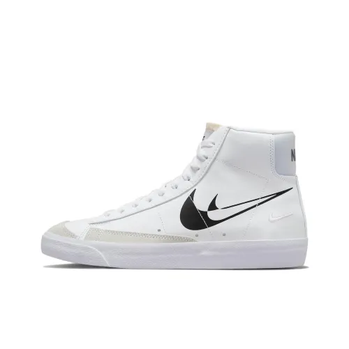 Nike Blazer Skateboard Shoes Men Mid-Top White/Black