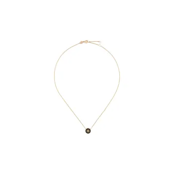 TORY BURCH Kira Logo Pendant Necklace