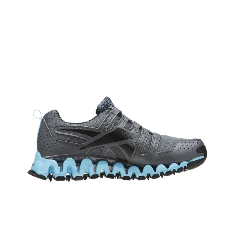 Reebok Zig Wild TR 2 Wear-Resistant Low-Top Running Shoes Women's Gray Blue-1