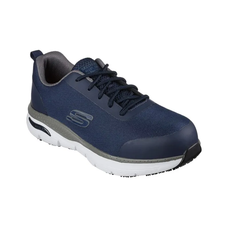 Skechers ARCH FIT SR Casual Shoes Men Low-Top Blue/Gray-2