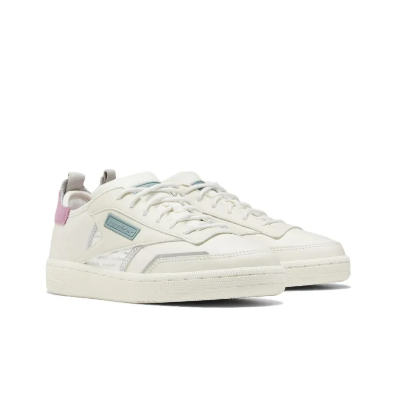Reebok Women's Club C Ree Dux 'Chalk Green Jasmine Pink' Women's-2