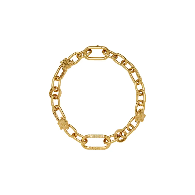 VERSACE Medusa Plaque Detail Necklace-0
