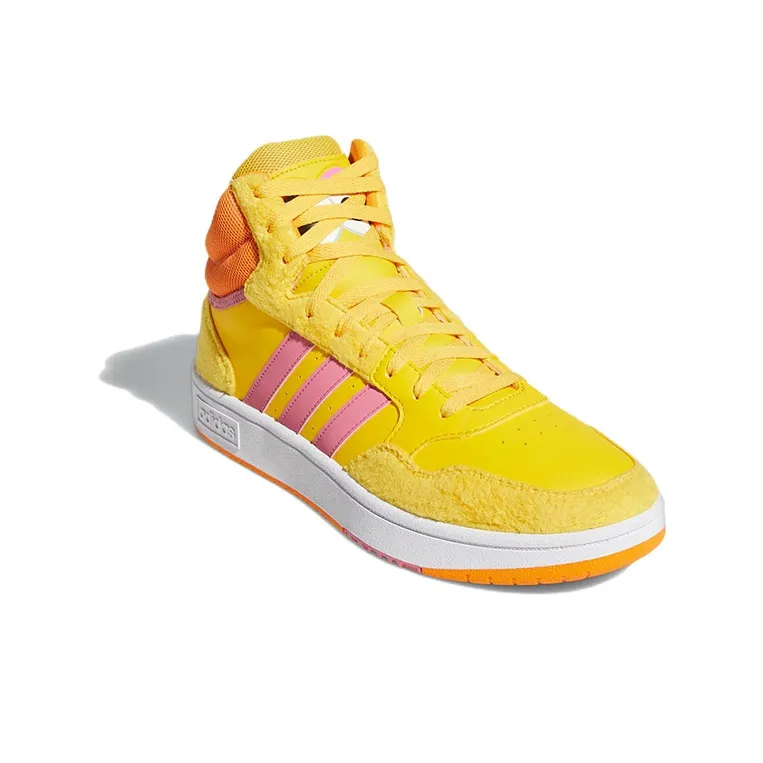 Adidas Neo Hoops 3.0 Mid X Sesame Street 'Yellow Orange Pink'-2