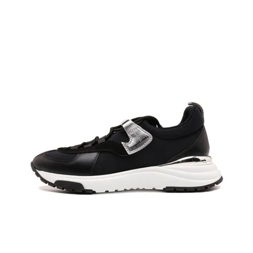 Ferragamo Lifestyle Shoes Women's Low-Top Black/White