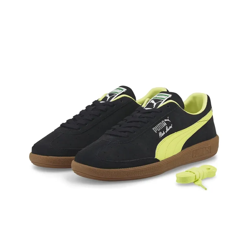 PUMA Vlado Stenzel Suede 'Black Yellow'-2