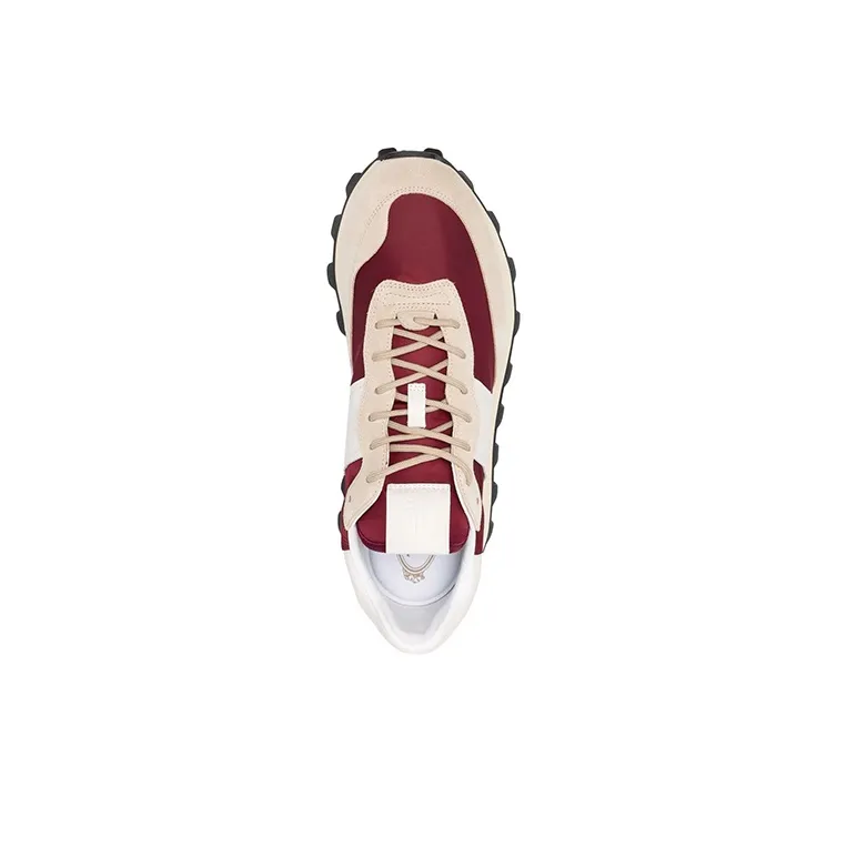 TOD'S Panelled Low-top Sneakers-4