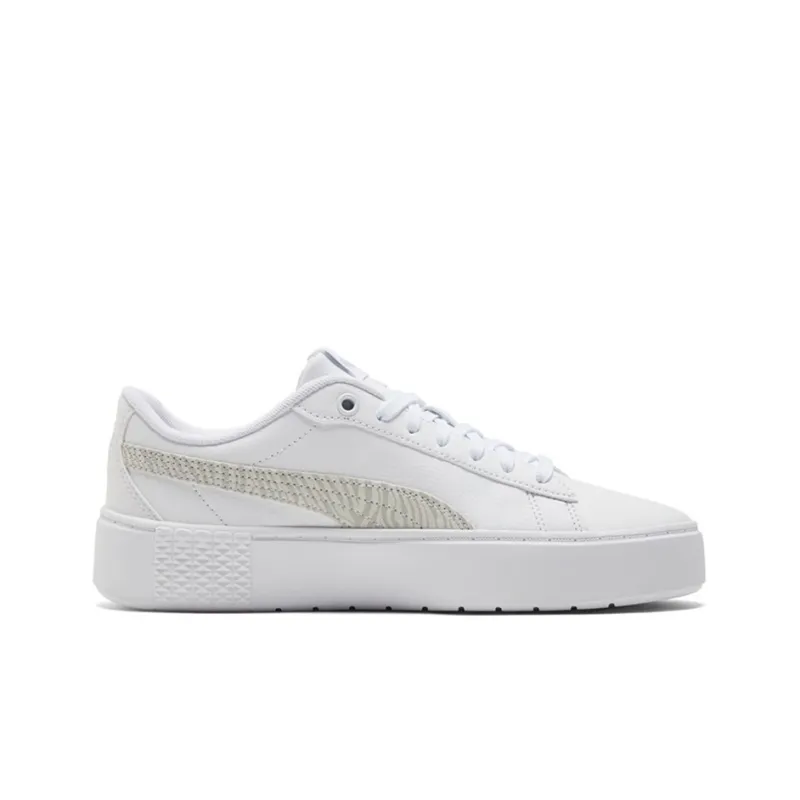 PUMA Skate Shoes 'White Gray' Women's-1